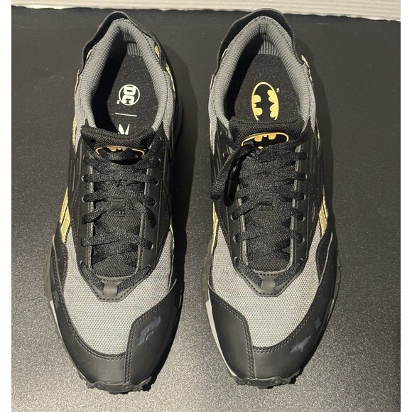 DC X Reebok LX 2200 Batman Core Black Matte Gold Grey HQ4584 Sneaker Shoe Sz 11 main image 5